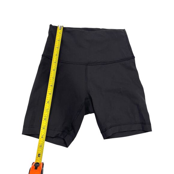 Lululemon Wunder Train High-Rise Short 6" Black Athleisure Gym Work Out sz 4 - Picture 10 of 11